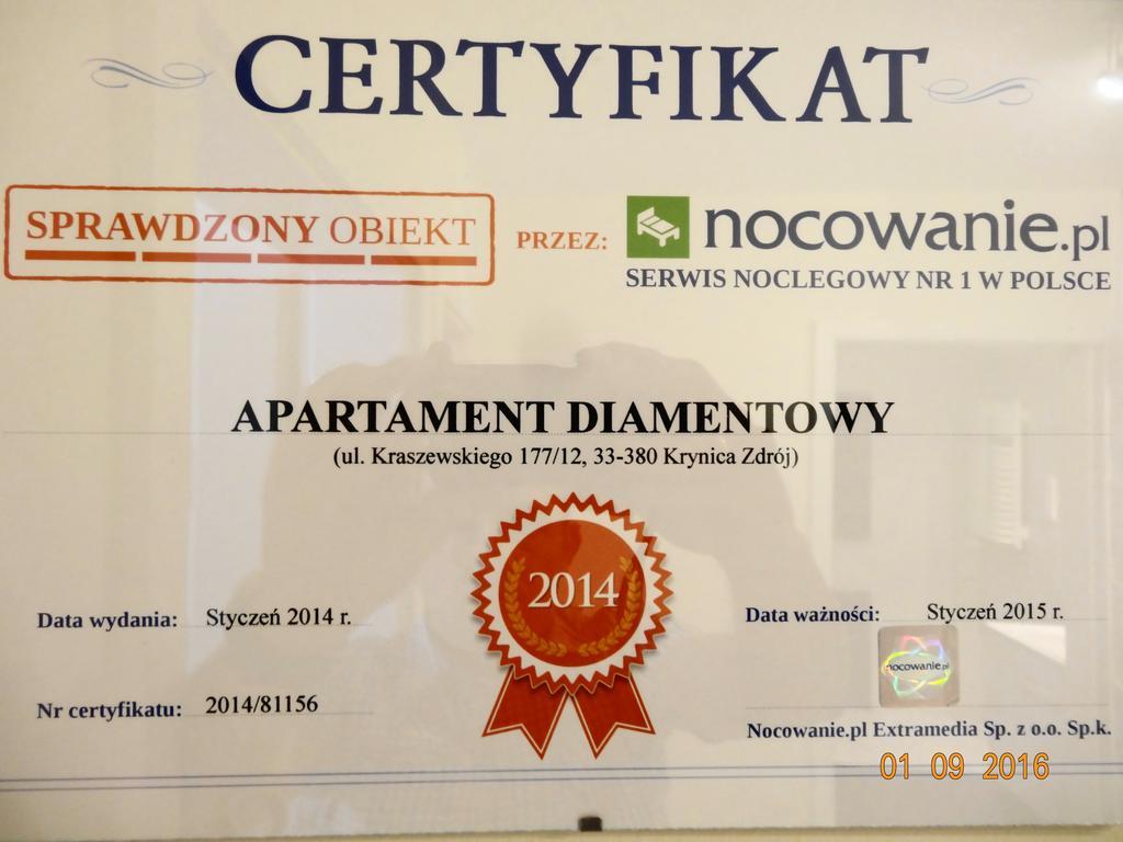 Apartament Diamentowy